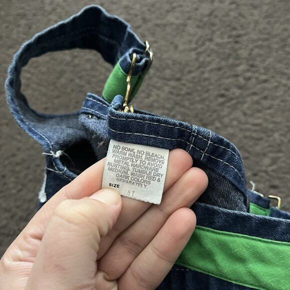 Vintage OshKosh B’Gosh Embroidered “Mathew” & Cars Overalls - Picture 6 of 8